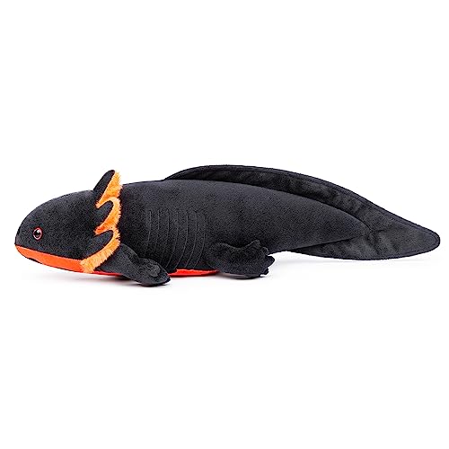 lilizzhoumax Axolotl plüschtier 45cm/17”, simuliertes Tier Axolotl plüschtier, Kawaii Axolotl plüschtier, realistische Axolotl plüschtier Spielzeug für Wilde Tiere, Geschenk für Freunde und Kinder von lilizzhoumax