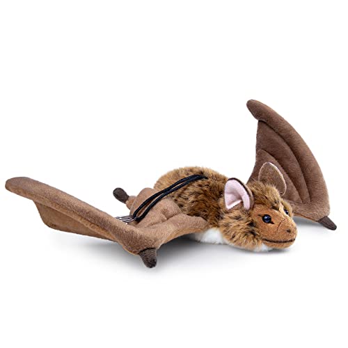 lilizzhoumax Fledermaus Vampi plüschtier 40cm/16”, simuliertes Tier Fledermaus Plüschtier, Kawaii Fledermaus Plüschtier, realistische Fledermaus Spielzeug für Wilde Tiere, Geschenk für Kinder von lilizzhoumax