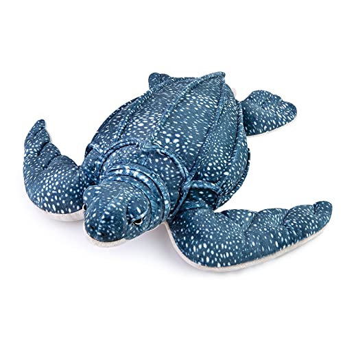 lilizzhoumax Lederschildkröte Plüschtier 30cm/11”, Simuliertes Tier Kawaii schildkröte Kuscheltier Realistische Schildkröte-Plüsch Spielzeug für Wilde Tiere, Geschenk für Freunde und Kinder von lilizzhoumax