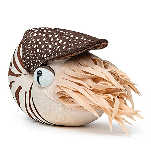 lilizzhoumax Nautilus-Plüsch-Spielzeug 20cm/8”, Simuliertes Tier Kawaii Nautilus-Plüsch-Spielzeug Realistische Nautilus-Plüsch-Spielzeug Spielzeug für Wilde Tiere Geburtstagsgeschenk für Kinder von lilizzhoumax