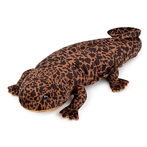 lilizzhoumax Riesensalamander plüschtier 50cm/19”, Simuliertes Tier Riesensalamander Plüschtier Kawaii Realistische Riesensalamander Plüsch Spielzeug für Wilde Tiere Geschenk für Kinder von lilizzhoumax