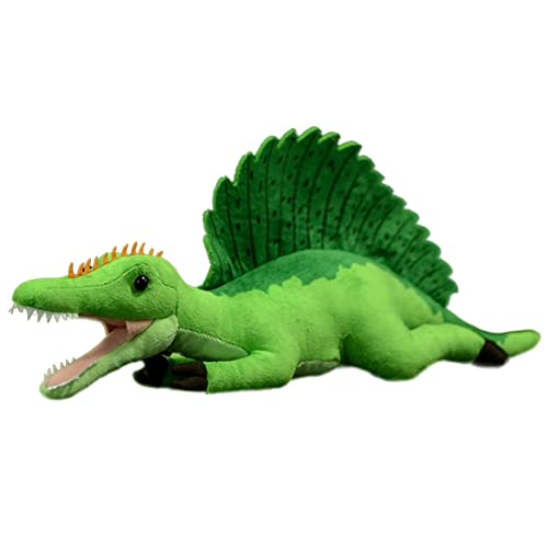 lilizzhoumax Spinosaurus Plüschtier 43cm/17Zoll Simuliertes Kawaii Kuscheltier Realistische Dinosaurier Spielzeug Wilde Tiere Ostern tolle Geschenkidee für Kinder Jungen Mädchen von lilizzhoumax