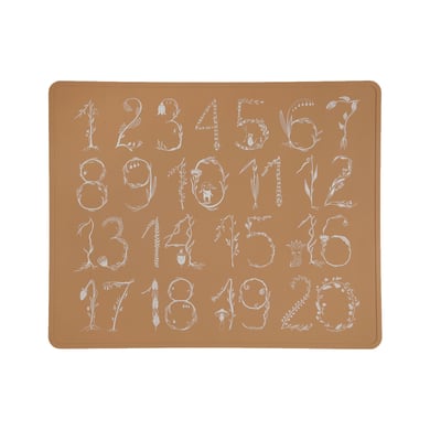 lille VILDE Ess- und Spielset Numbers terracotta von lille VILDE