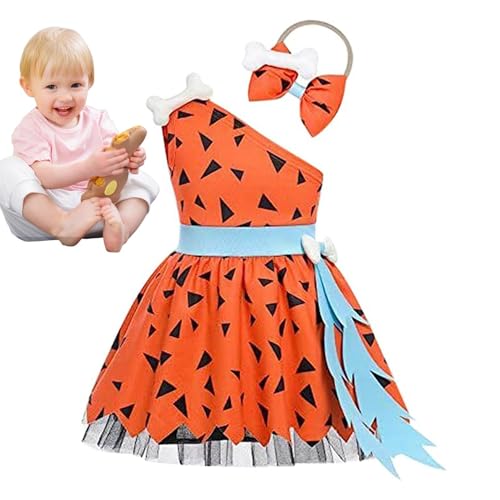 lisutupode Halloween-Tutu-Kleid für Kleinkinder, Kleinkind-Halloween-Tutu-Kleid | Tutu Kleid Halloween Kleid Outfit | Halloween-Kostüm mit Schleifen-Stirnband, Prinzessinnenkleid, ärmellose von lisutupode