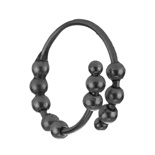 lisutupode Spinner-Ring für Damen, Verstellbarer Zappelring - Damen Herren Entspannungsring Fidget Schmuck,Flexible Passform, bequemer Tragering, drehbare Perlenringe für Reisen, Arbeiten, Ausflüge von lisutupode