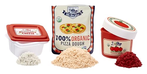 LITTLE TIKES Creative Chefs Pizza Refill Kit - Pizzabäcker-Rollenspiel, mit Realistischen Spielzeug-Zutaten, für Jungen und Mädchen ab 3 Jahren von little tikes