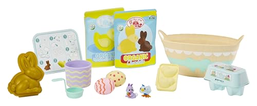 LITTLE TIKES Creative Chefs Easter Basket Kit - 12 Zubehörteile, Rollenspiel-Osterset, für Jungen und Mädchen ab 3 Jahren, Nicht ESSBAR von little tikes