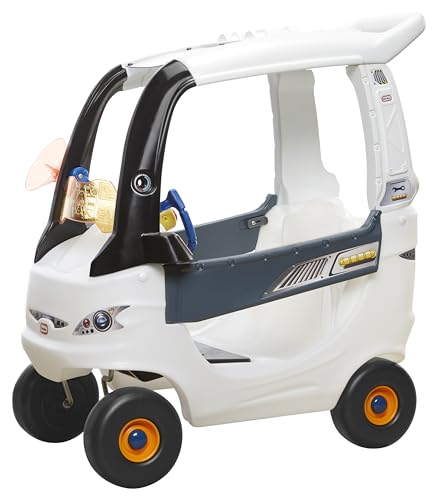 Little Tikes Adventure Rover - Aufsitzfahrzeug für Drinnen + Draußen mit Geräuschen, Antrieb durch Kind oder Eltern - Tolles Geschenk für Kinder, Kleinkinder, Jungen + Mädchen - Alter 1,5 bis 5 Jahre von little tikes