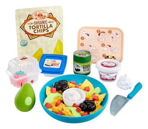 Little Tikes Creative Chefs Nachos Kit - Mit Speziellem Make-It! Mix-Spielsand, 22 Zubehörteilen, Realistisches Rollenspiel, Nacho-Zubereitung, für Jungen und Mädchen ab 3 Jahren, Nicht ESSBAR Little Tikes Creative Chefs Nachos Kit - Mit Speziellem Make-It! Mix-Spielsand, 22 Zubehörteilen, Realistisches Rollenspiel, Nacho-Zubereitung, für Jungen und Mädchen ab 3 Jahren, Nicht ESSBAR von little tikes