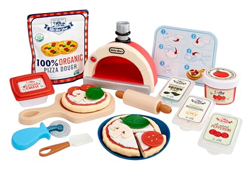 Little Tikes Creative Chefs Pizza Kit - Mit Speziellem Make-It! Mix-Spielsand, 22 Zubehörteilen, Realistisches Pizzabäcker-Rollenspiel, für Jungen und Mädchen ab 3 Jahren, NICHT ESSBAR Little Tikes Creative Chefs Pizza Kit - Mit Speziellem Make-It! Mix-Spielsand, 22 Zubehörteilen, Realistisches Pizzabäcker-Rollenspiel, für Jungen und Mädchen ab 3 Jahren, NICHT ESSBAR von little tikes