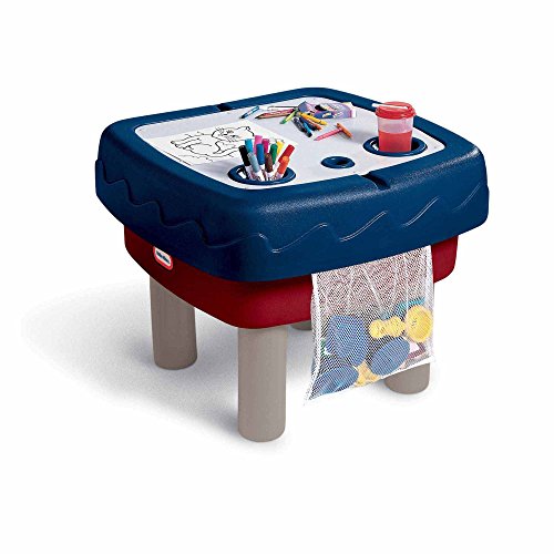 Little Tikes - Easy Store Sand- und Wassertisch - Spielset für Kleinkinder im Freien - Sicher und tragbar - Fördert kreatives Spielen von little tikes