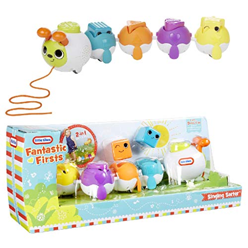 Little Tikes Fantastic First Singing Sorter - 2-in-1-Formensortierspiel und Zieh-Spielzeug - 5 niedliche Gesichter -2 AA-Batterien erforderlich, nicht im Lieferumfang- geeignet für Kinder ab 6 Monaten Little Tikes Fantastic First Singing Sorter - 2-in-1-Formensortierspiel und Zieh-Spielzeug - 5 niedliche Gesichter -2 AA-Batterien erforderlich, nicht im Lieferumfang- geeignet für Kinder ab 6 Monaten von little tikes