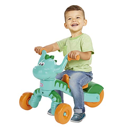 Little Tikes Go and Grow Dino Indoor Outdoor Ride On Toy Trike for Preschool Kids – Kleinkinder Dinosaurier Inspired Toys and Toddler Trike to Develop Motor Skills for Boys Girls Alter 1-3 Jahre von little tikes