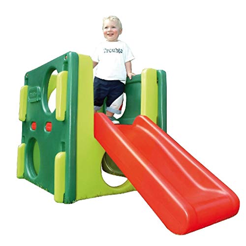 Little Tikes Junior Activity Gym - Klettern, Krabbeln und Rutschen - Aktives Spielen fördert die körperliche Entwicklung - Innen- oder Außenbereich - Evergreen von little tikes