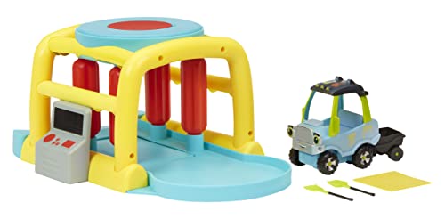 Little Tikes Let's Go Cozy Coupé - Autowaschanlage für Farbwechsel mit Schiebeauto - Inklusive Go Green Truck, Spielset, Gartengeräte & Wagen - Geeignet für Kleinkinder ab 3 Jahren von little tikes