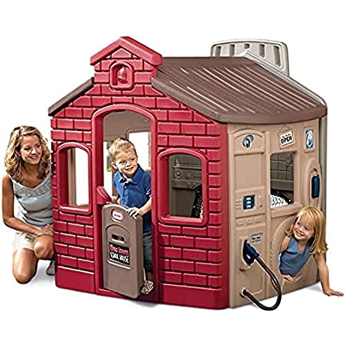 Little Tikes - Tikes Stadtspielhaus - Outdoor Spielset - Vier Spielbereiche - Inklusive Basketballkorb, Tor und mehr - Fördert fantasievolles & aktives Spielen - ab 18 Monaten bis 5 Jahre - Klassiker Little Tikes - Tikes Stadtspielhaus - Outdoor Spielset - Vier Spielbereiche - Inklusive Basketballkorb, Tor und mehr - Fördert fantasievolles & aktives Spielen - ab 18 Monaten bis 5 Jahre - Klassiker von little tikes