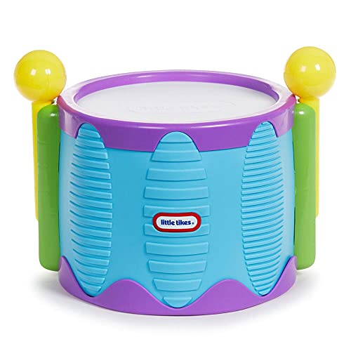 little tikes Tap-A-Tune Trommel - 2 Spielvarianten - Tolles Erstes Instrument - Fördert die Hand-Augen-Koordination und die Feinmotorik von little tikes