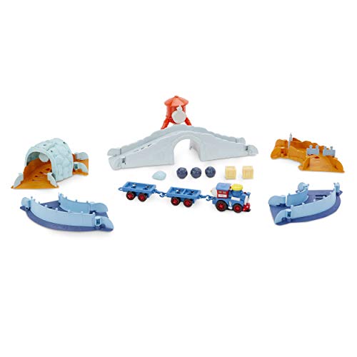 little tikes 649516 Eisenbahn-Set und Zug mit Geräuschen Slammin' Racers Runaway Railroad, Multi von little tikes