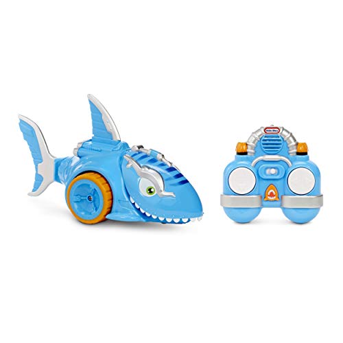 little tikes Shark Strike RC Ferngesteuertes Auto - Interaktives Auto für Kinder - Ab 4 Jahren von little tikes