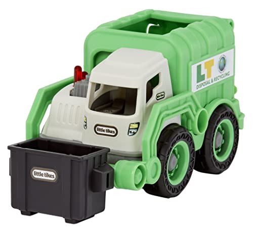 little tikes 659430EUC Minis-Müllwagen Dirt Diggers Mini-MÜLLAUTO-Realistisches Serviceauto-Robustes Spielauto für Drinnen und Draußen-Leicht zu Halten-REGT die Fantasie an-Für Kinder ab 2 Jahren von little tikes