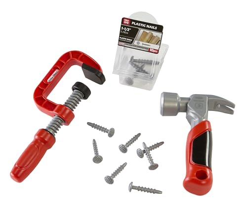 little tikes Creative Construction Hammer & Nail Set - Enthält 5 Zubehörteile, Rollenspiel-Bauset, Geeignet für Jungen und Mädchen ab 3 Jahren little tikes Creative Construction Hammer & Nail Set - Enthält 5 Zubehörteile, Rollenspiel-Bauset, Geeignet für Jungen und Mädchen ab 3 Jahren von little tikes