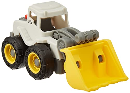 little tikes Dirt Diggers Mini - FRONTLADER - Realistisches Bausstellenfahrzeug - Robustes Spielauto für Drinnen und Draußen - Leicht zu Halten - Regt die Fantasie an - Für Kinder ab 2 Jahren von little tikes