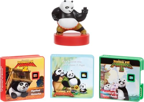 little tikes Story Dream Machine DreamWorks Animation Story Collection - Kung Fu Panda Dragon Warrior-Sammlung - 3 Storytime-Bücher und 1 Audio Play-Figur - für Kleinkinder und Kinder ab 3 Jahren von little tikes