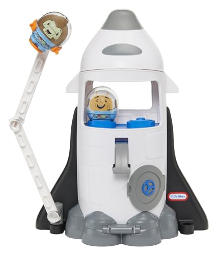 little tikes Toddle Tots Launch Time Rocket - Spielset für Kleinkinder - Rakete & 3 Figuren für Rollenspiele - Geschenkidee + Spielzeug für Kleinkinder und Kinder - für Kinder von 1-5 Jahren von little tikes