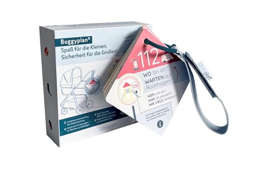 littleplan Buggyplan, Erste Hilfe am Kinderwagen, Buggybuch, Sicherheit für Eltern & Bilderbuch für Kinder, 10 Seiten littleplan Buggyplan, Erste Hilfe am Kinderwagen, Buggybuch, Sicherheit für Eltern & Bilderbuch für Kinder, 10 Seiten von littleplan