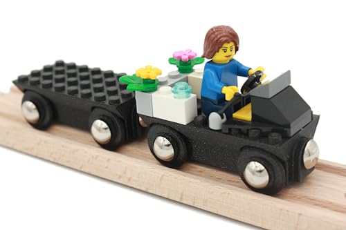 Locorico - 2 Wagen für Zug aus Holz (Lego) von locorico