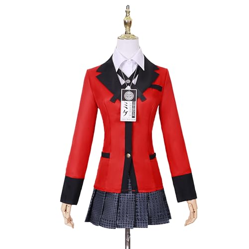 lovtuwr Anime Cosplay Kostüm Karneval Performance Outfits Bequeme Stoffe Fantasy Geschenk Für Mädchen Halloween Karneval Cosplay Kostüme(Size:S,Color:ROT) von lovtuwr