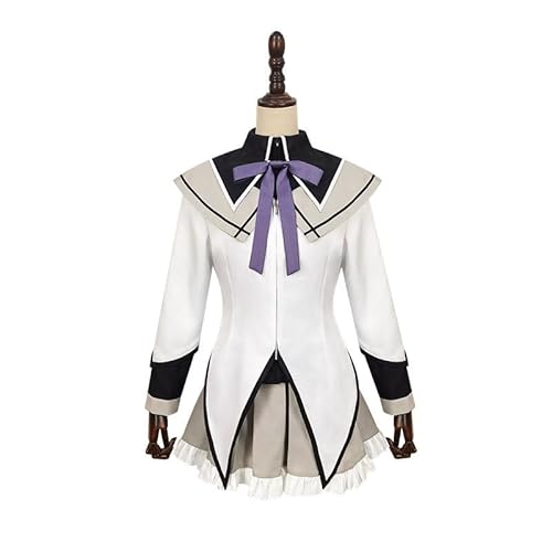 lovtuwr Anime Kostüm Akemi Homura Cosplay Kostüm Uniform Full Set Halloween Karneval Festival Für Erwachsene(Size:S,Color:Purple) von lovtuwr