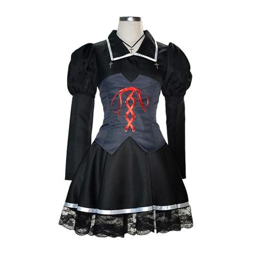 lovtuwr Cosplay Kostüm Mädchen Anime Uniform Utau Full Set Kleid Für Halloween Karneval Festival(Size:L,Color:Schwarz) von lovtuwr