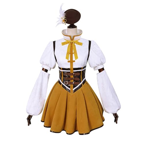 lovtuwr Cosplay Kostüm Outfit Anime Puella Magi Madoka Magica Charaktere Uniform Komplettes Set Für Frauen Uniform Halloween Kostüm Show Kleidung(Size:L,Color:A) von lovtuwr