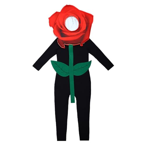 lovtuwr Cosplay-kostüm, Uniform, Lustige Party-kostüme, Rote Rosen Pflanzen, Party-anzug Für Mittelalterliches Renaissance-halloween-cosplay(Size:120,Color:A) von lovtuwr