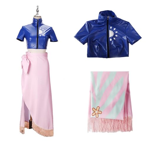 lovtuwr Cosplay-kostüm-outfit-set, 2-teiliges Set (oberteile Und Röcke), Cosplay-kleidung Für Erwachsene(Size:L,Color:rosa) von lovtuwr