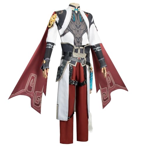 lovtuwr Honkai Star Rail Cosplay Kostüm Spiel Charaktere Cosplay Outfit Uniform Full Set Halloween Kostüm(Size:L) von lovtuwr