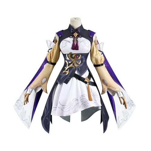 lovtuwr Honkai Star Rail Cosplay Sushang Cosplay Kostüm Outfit Anime Uniform Full Set Halloween Karneval Festival Frauen Männer Kostüm(Size:S,Color:Lila) von lovtuwr