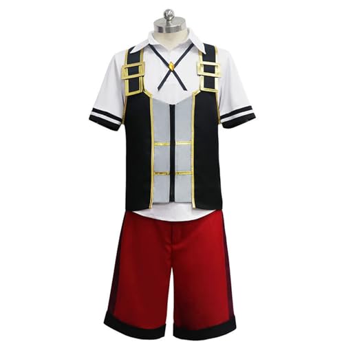 lovtuwr Mushoku Tensei Cosplay Kostüm Roxy Cosplay Uniform Full Set Halloween Party Karneval Dress Up Anzug Für Frauen/mann(Size:2XL,Color:rot) von lovtuwr