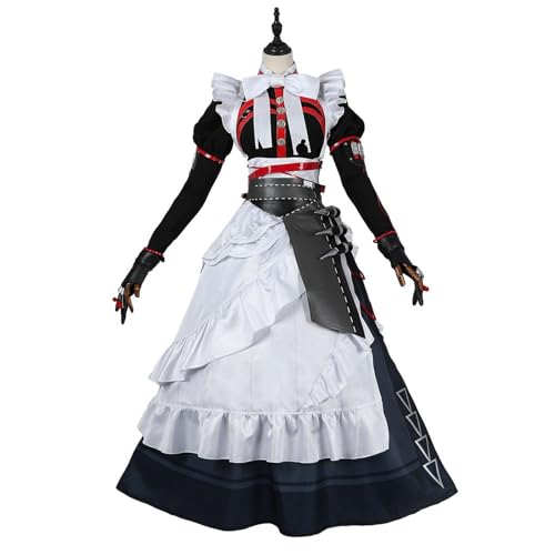 lovtuwr Spiel Zenless Zone Zero Cosplay Kostüm Outfit Uniform Set Für Erwachsene Outfit Cosplay Uniform Kostüm Rollenspiel Komplettset Für Halloween-kostüme(Size:2XL,Color:A) von lovtuwr