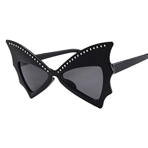 Festival Zubehör Rahmen Fledermausflügel Rave Unregelmäßige Vintage Party Accessoires Festival Accessoires Bunte Nette Prom Coole Sonnenbrille Festival Brille Lustige Festival Zubehör Neuheit Brillen von lozssnigzi