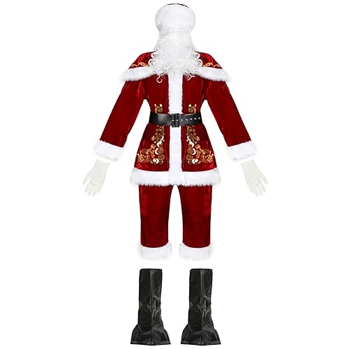 Kostüm Weihnachtsmann, Tee Adventskalender, Weihnachtskostüm Herren Nikolaus Kostüm Xxl Weihnachtsmann Kostüm Santa Claus Kostüm Deluxe Anzug Weihnachtsmann Weihnachtskostüm Weihnachten Anzug von lozssnigzi