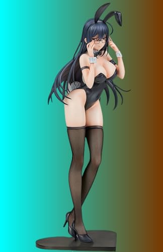 lqkkkgmc Black Bunny Aoi – 1/6 Ecchi-Figuren/Hentai-Figur/Actionfigur/Sammelfigur zur Heimdekoration/Anime-Figur Mädchen/Sammelpuppe als Geschenk, 29 cm. von lqkkkgmc