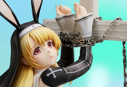 lqkkkgmc Schwester Amelia – 1/4 Ecchi-Figuren/Hentai-Figur/Actionfigur/Sammelfigur zur Heimdekoration/Anime-Figur Mädchen/Sammelpuppe als Geschenk, abnehmbare Kleidung, 34 cm. von lqkkkgmc