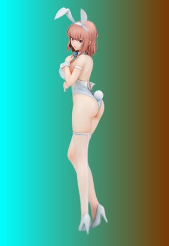 lqkkkgmc White Bunny Natsume – 1/6 Ecchi-Figuren/Hentai-Figur/Actionfigur/Sammelfigur zur Heimdekoration/Anime-Figur Mädchen/Sammelpuppe als Geschenk, 29 cm. von lqkkkgmc