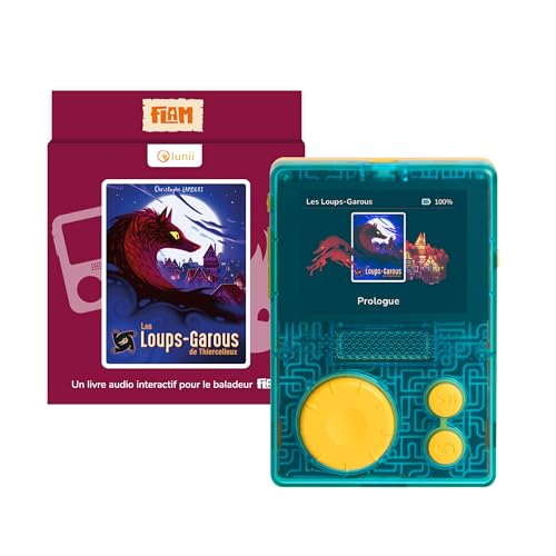 Lunii - FLAM Walking-Box zum Spielen der Werwölfe von Thiercelieux für Kinder von 7 bis 12 Jahren, 2 interaktive Hörbücher, inkl. Geschichtenbox, hergestellt in Frankreich Lunii - FLAM Walking-Box zum Spielen der Werwölfe von Thiercelieux für Kinder von 7 bis 12 Jahren, 2 interaktive Hörbücher, inkl. Geschichtenbox, hergestellt in Frankreich von lunii