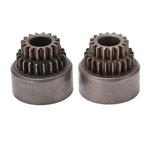 lvifloae 2 PCs Stahlkupplungsglotz -Upgrade -Teile Doppelgetriebe Material Glattes Fahren für HSP 94122 94166 RC -Auto von lvifloae