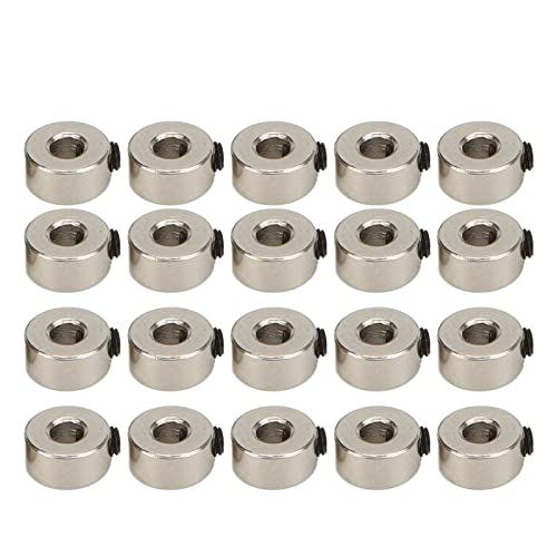 lvifloae 20PCS Edelstahl Rc Flugzeug Fahrwerk Stopper Set Rad Kragen Ersatz Modell Flugzeug Teile 3,1mm von lvifloae