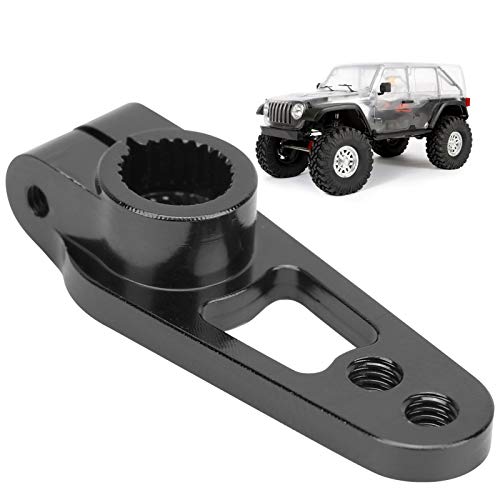 lvifloae 25t Lenkgetriebearm Servoarm Zubehör Ersatzteil für 1/8 1/10 Rc Off Road Crawler Drift Racing Car (Schwarz) von lvifloae