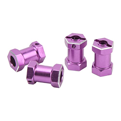 lvifloae 4PCS 12mm RC Wheel Hex Hub with 20mm Offset Extension Crawlers Wheel Hex Drive for 1/10 RC Crawler Repairing and Upgrading Purple (Purple) von lvifloae